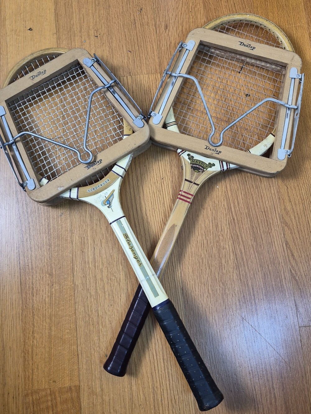 Tennis Racket Bundle โ Dunlop Maxply Fort & Slazenger | 2 Rackets RARE FIND - Picture 5 of 16